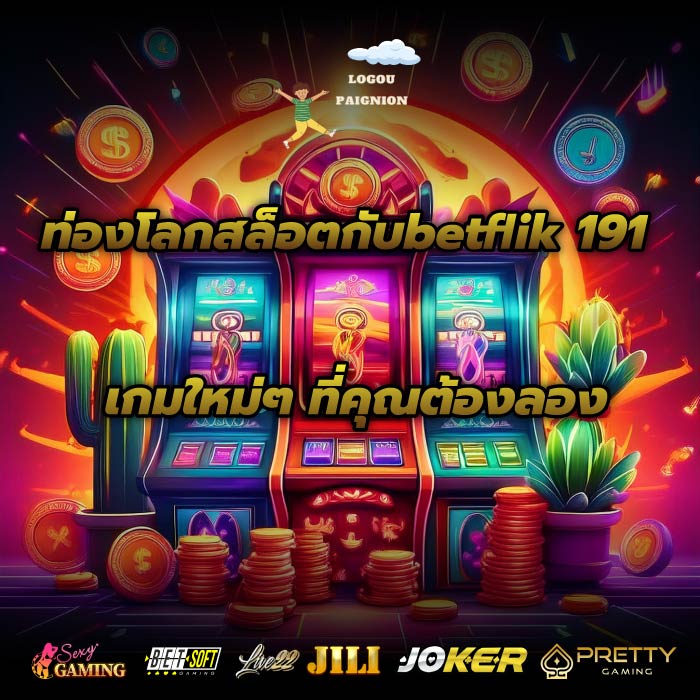 ท่องโลกสล็อตกับbetflik 191 เกมใหม่ๆ ที่คุณต้องลอง